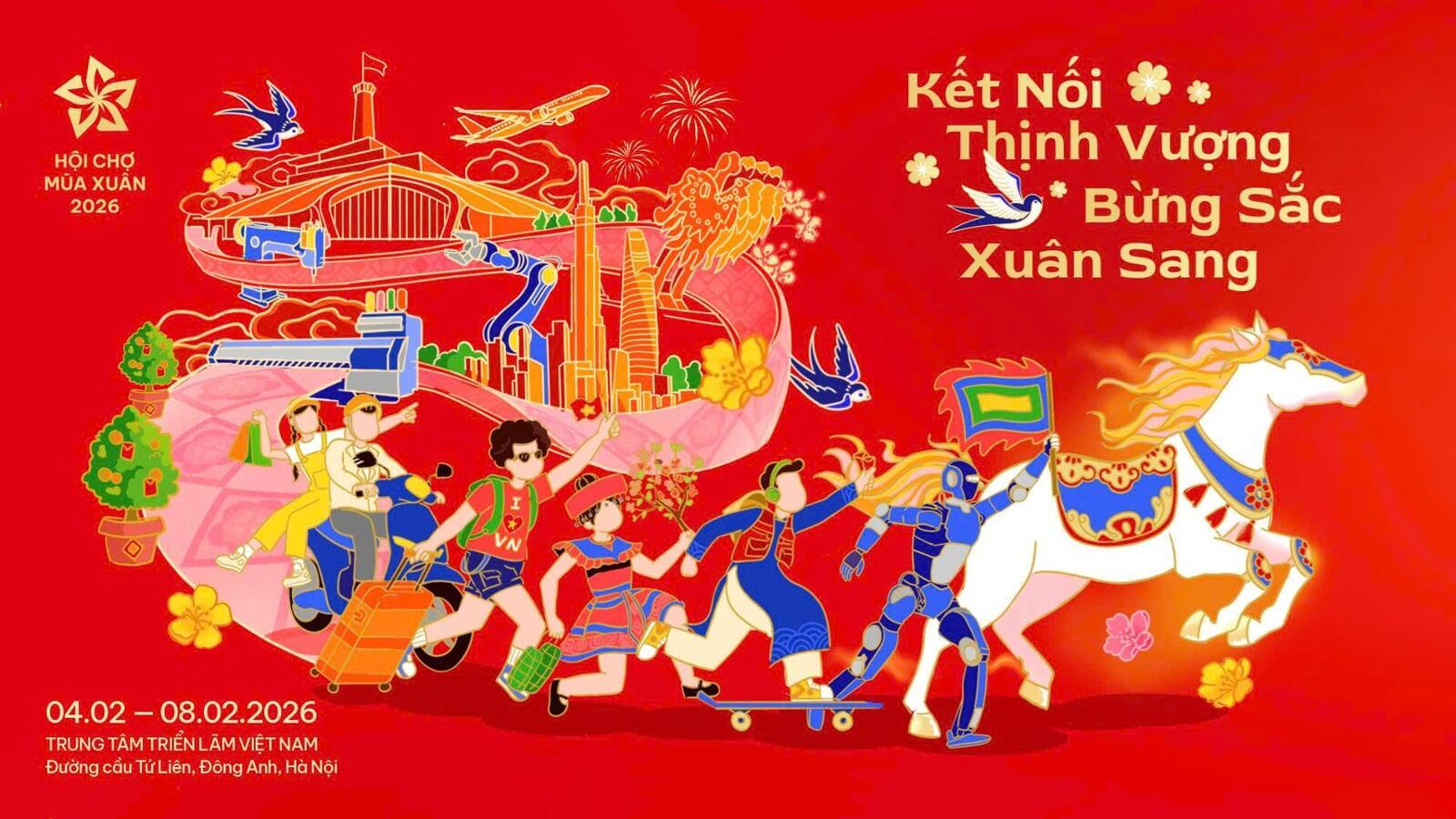 CodyTea tham gia Hội chợ Mùa Xuân 2026 tại Trung tâm Hội chợ Triển lãm Quốc gia: Kết nối di sản trà việt với không gian xúc tiến Quốc Gia