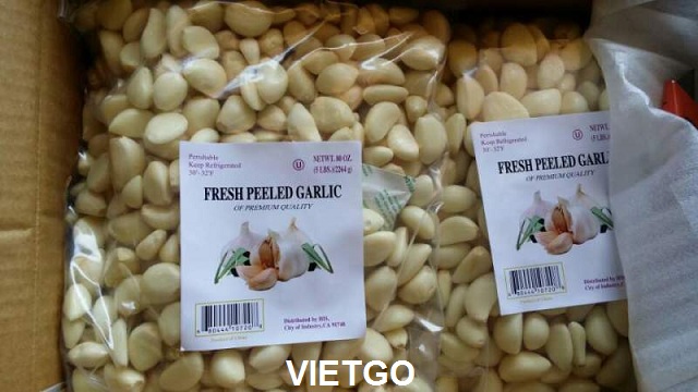 tỏi việt nam xuất khẩu