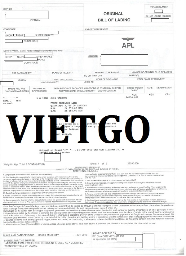 Chanh tươi Vietgo Chanh tươi Vietgo