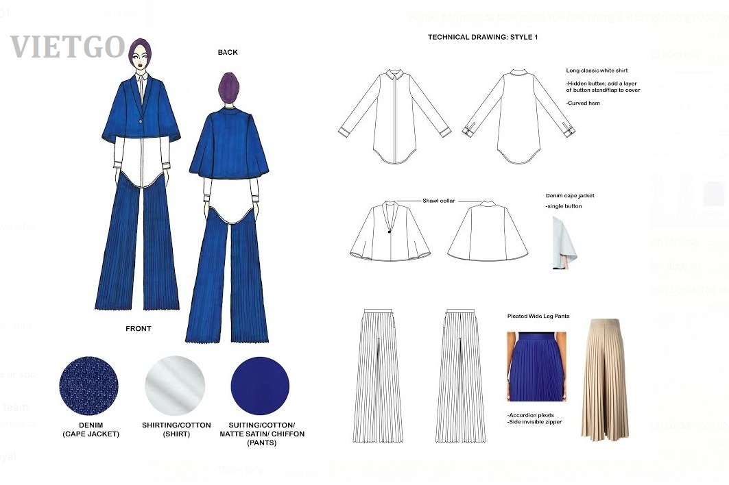 xuất khẩu jeans