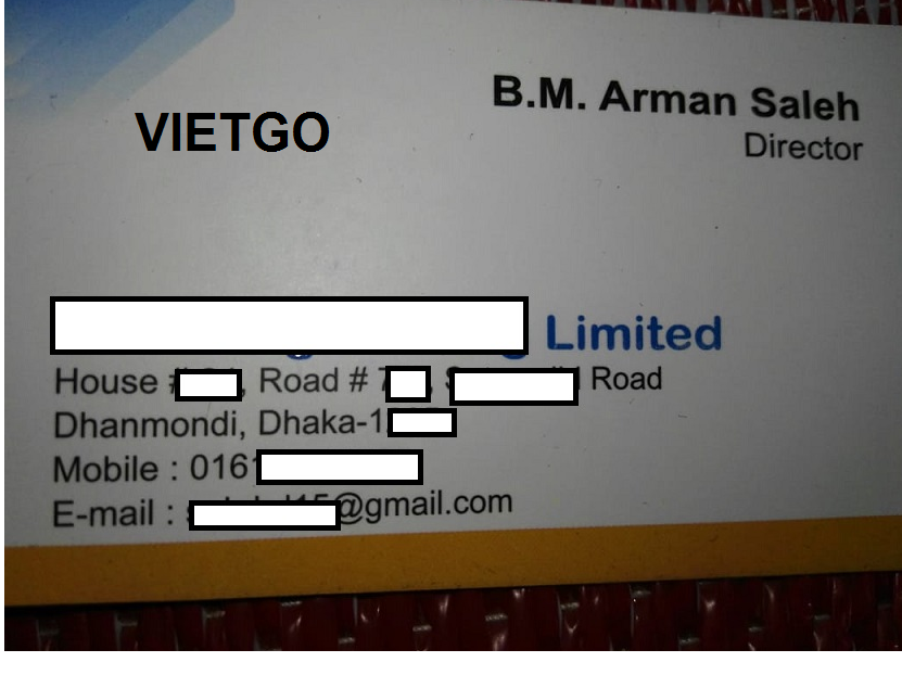 VIETGO-xuat-khau-chan-ngô -băng la desh 