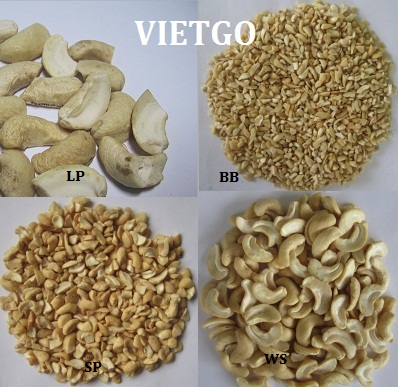 hạt điều xuất khẩu