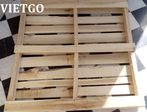 pallet gỗ cao su
