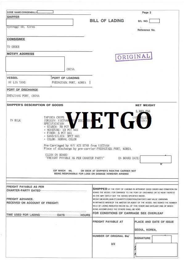 Sắn lát Vietgo Sắn lát Vietgo