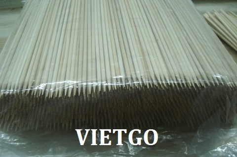 xuất khẩu xiên tre