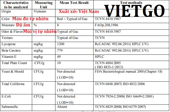 VIETGO-xuat-khau-bột-gấc-Hàn-Quốc