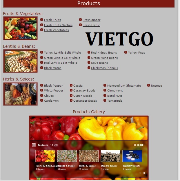 VIETGO-xuat-khau-gưng-Pakistan-Tayyab