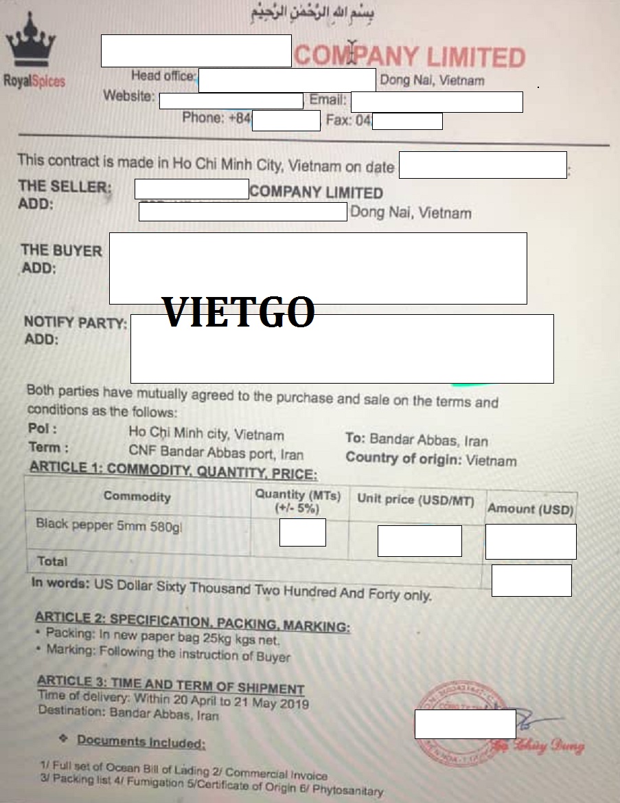 VIETGO-xuat-khau-hat-tieu-Iran-Sediqi