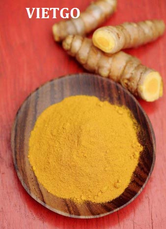 tinh bột nghệ việt nam xuất khẩu