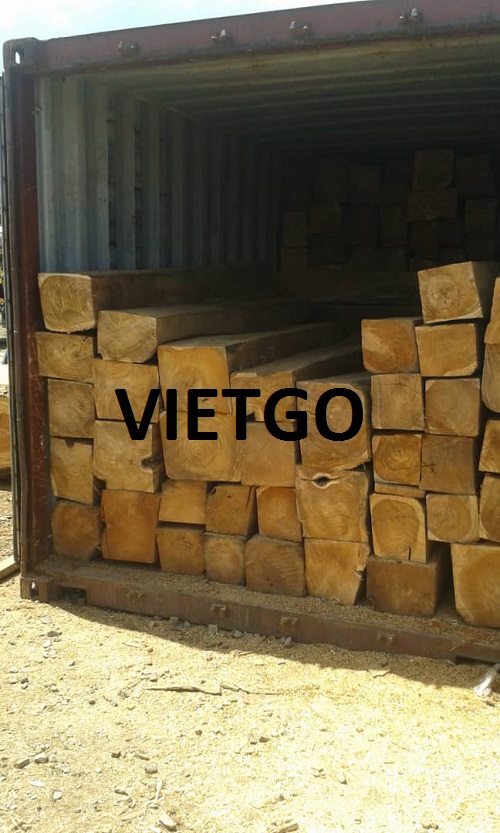 Gỗ Teak tròn Vietgo