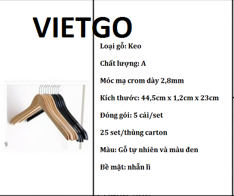 Móc treo quần áo  Vietgo