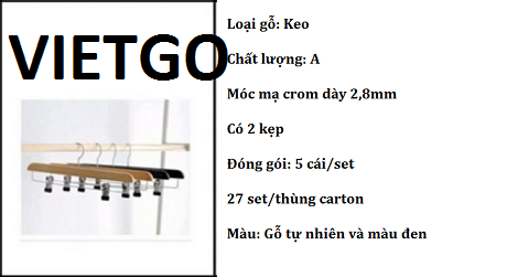 Móc treo quần áo  Vietgo