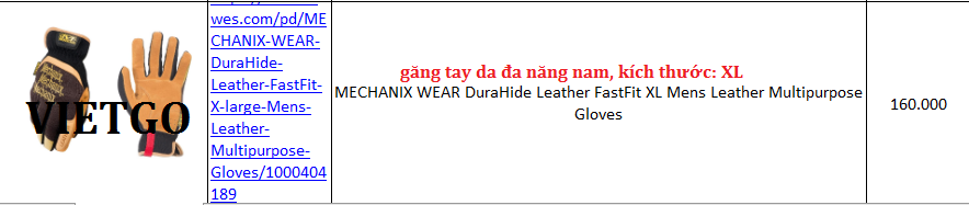 Găng tay - VIETGO