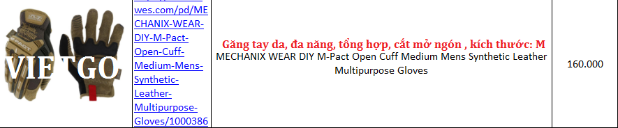 Găng tay - VIETGO