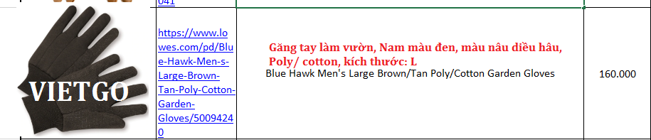 Găng tay - VIETGO
