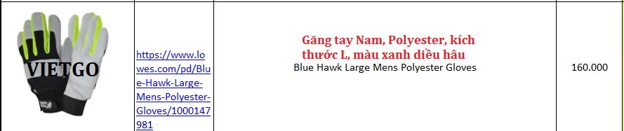 Găng tay - VIETGO