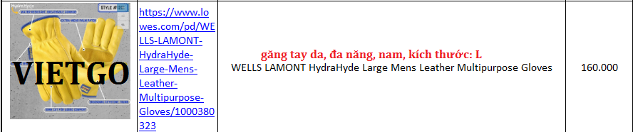 Găng tay - VIETGO
