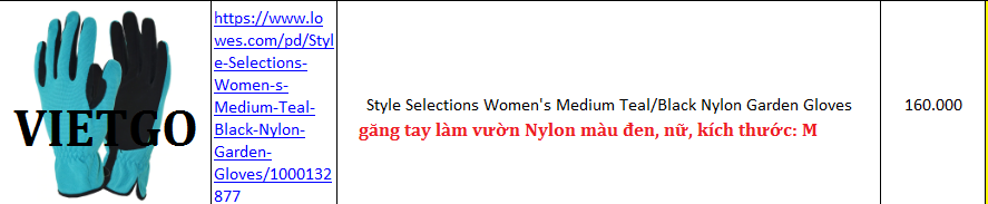Găng tay - VIETGO