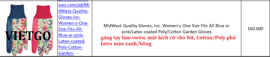 Găng tay - VIETGO