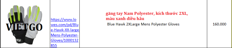 Găng tay - VIETGO