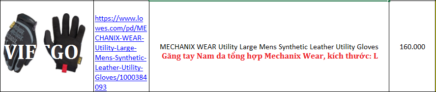 Găng tay - VIETGO
