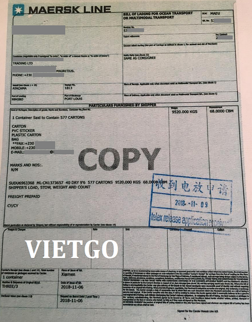 áo mưa - VIETGO