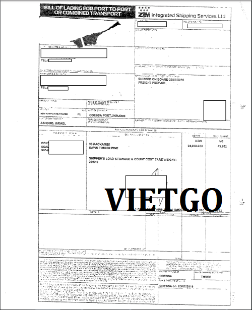 Gỗ thông pallet - VIETGO