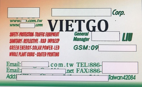 Ống tay bảo hộ lao động - VIETGO