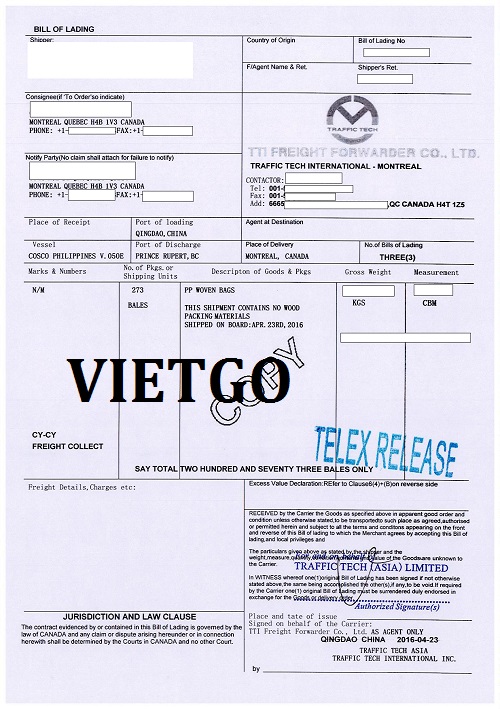 túi pp - VIETGO