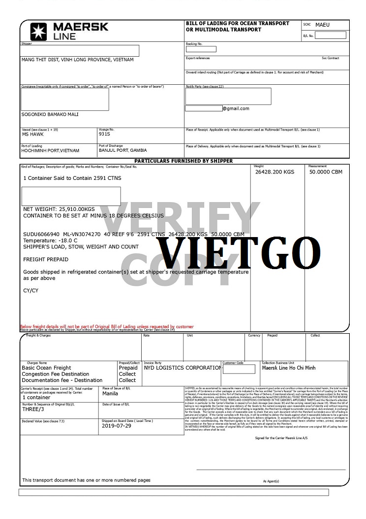 Cá tra cá rô phi - VIETGO