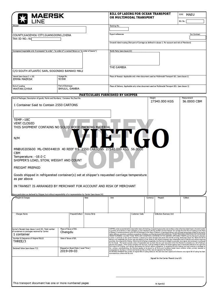 Cá tra cá rô phi - VIETGO