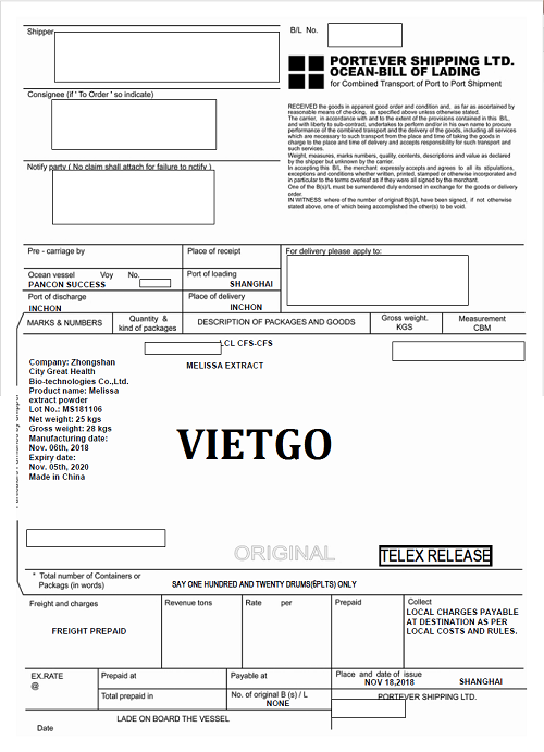 Dầu dừa và bột dừa phân đoạn - VIETGO