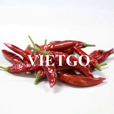 (Gấp) Cơ hội hợp tác xuất khẩu sản phẩm ớt khô đến thị trường Hàn Quốc