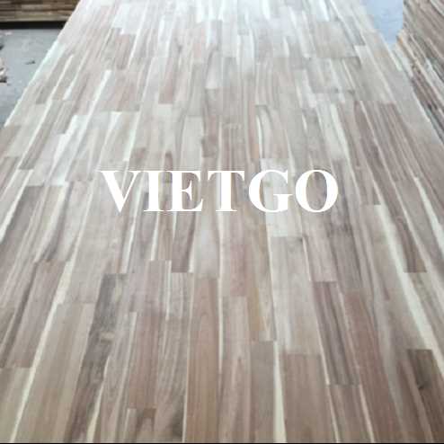 Thương vụ xuất khẩu gỗ ghép thanh sang thị trường Ấn Độ