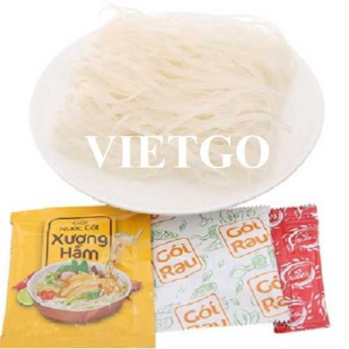 Cơ hội xuất khẩu sản phẩm phở khô sang thị trường Thổ Nhĩ Kỳ và Đức