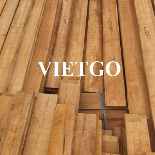 Thương vụ xuất khẩu gỗ teak xẻ sang thị trường Ấn Độ
