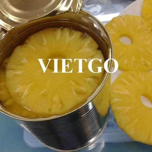 Cơ hội hợp tác xuất khẩu dứa đóng hộp sang thị trường UAE