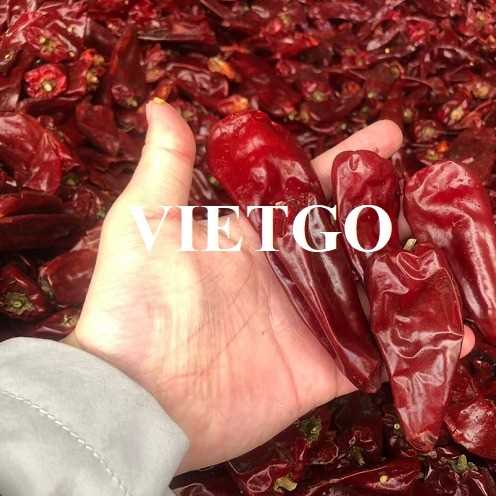 Cơ hội xuất khẩu ớt khô đến thị trường Ấn Độ