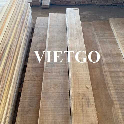 Thương vụ xuất khẩu gỗ teak xẻ tới thị trường Ấn Độ