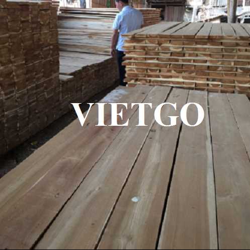 Thương vụ xuất khẩu gỗ teak xẻ sang thị trường Ấn Độ