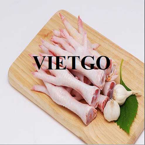 Thương vụ xuất khẩu chân gà sang thị trường Trung Quốc