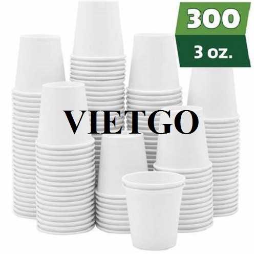 Cơ hội xuất khẩu cốc giấy sang thị trường Mỹ