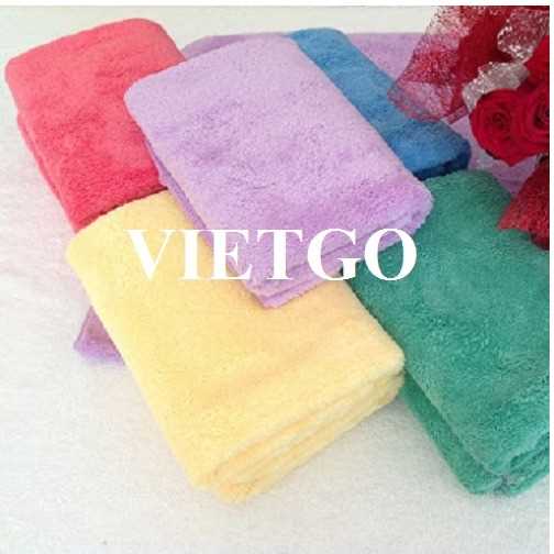 Cơ hội xuất khẩu khăn bông số lượng lớn sang thị trường Hoa Kỳ.