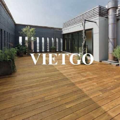 Thương vụ xuất khẩu gỗ ván sàn ngoài trời sang thị trường Uruguay