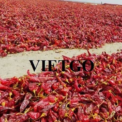 Cơ hội xuất khẩu sản phẩm ớt khô sang thị trường Ấn Độ và Mỹ