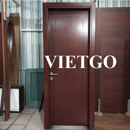 Thương vụ xuất khẩu bộ cửa gỗ sang thị trường UAE