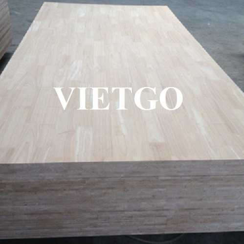 Thương vụ xuất khẩu gỗ ghép thanh cao su sang thị trường Ấn Độ