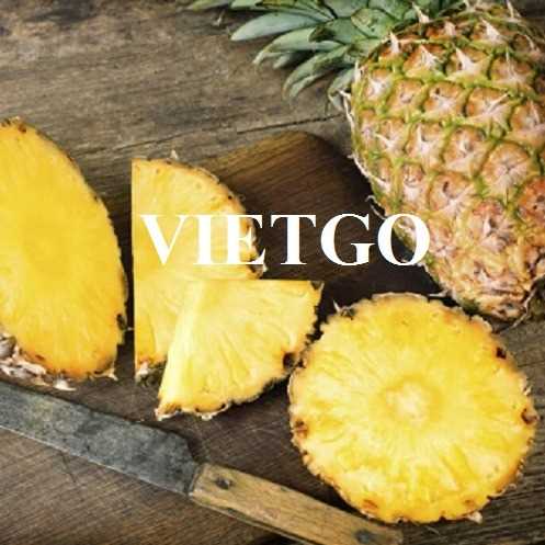 Cơ hội hợp tác xuất khẩu dứa tươi sang thị trường Đức