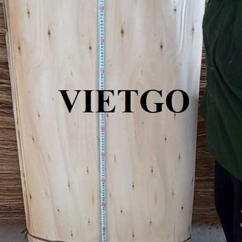 Thương vụ xuất khẩu ván bóc sang thị trường Ấn Độ