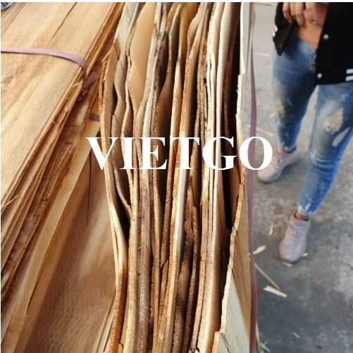 Thương vụ xuất khẩu ván bóc sang thị trường Ấn Độ